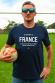 T-shirt Rugby - Je supporte la France et toutes les équipes qui jouent contre l'afrique du sud