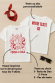 Féria personnalisable - T-shirt - Inscription devant et dos