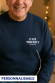 Sweat Homme Papi prénom + date personnalisable