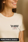 Amour de maman - personnalisable Tshirt femme 